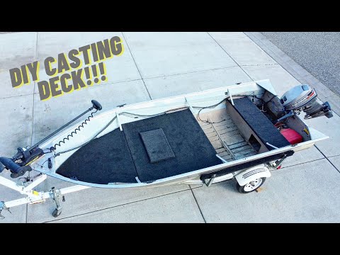 Aluminum Boat Casting Deck Install!!! -- COMPLETE DIY Project