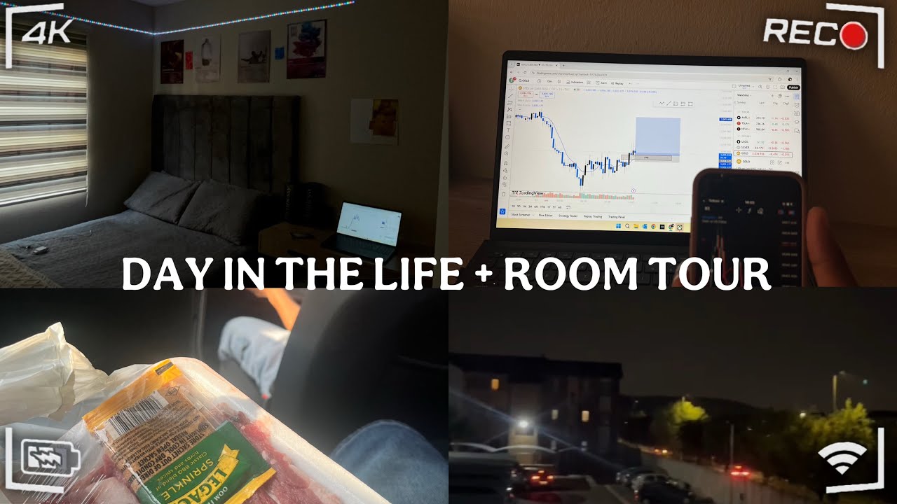 SPEND THE DAY WITH ME + ROOM TOUR