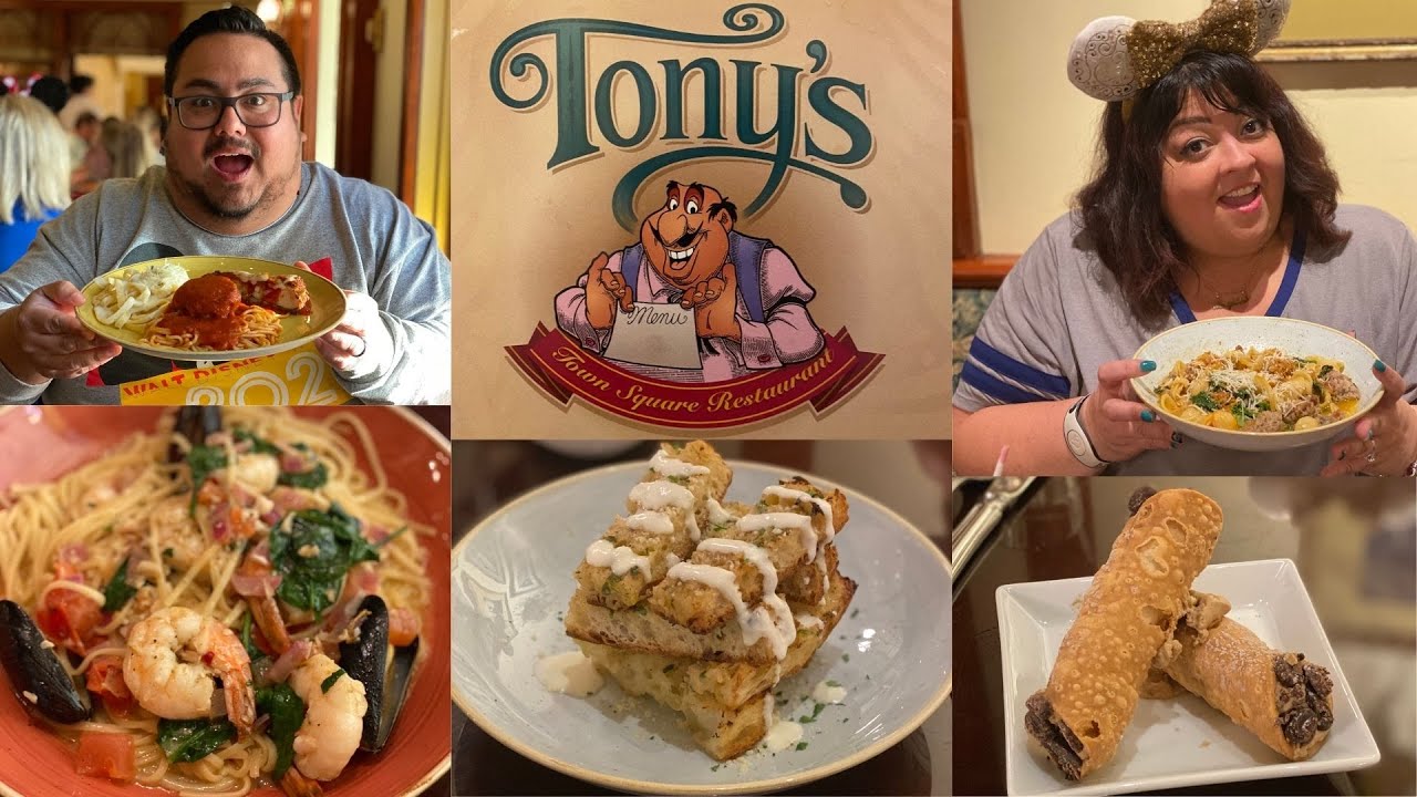Tony's Town Square Restaurant | Dining Review (Old & NEW Menu) - Magic ...