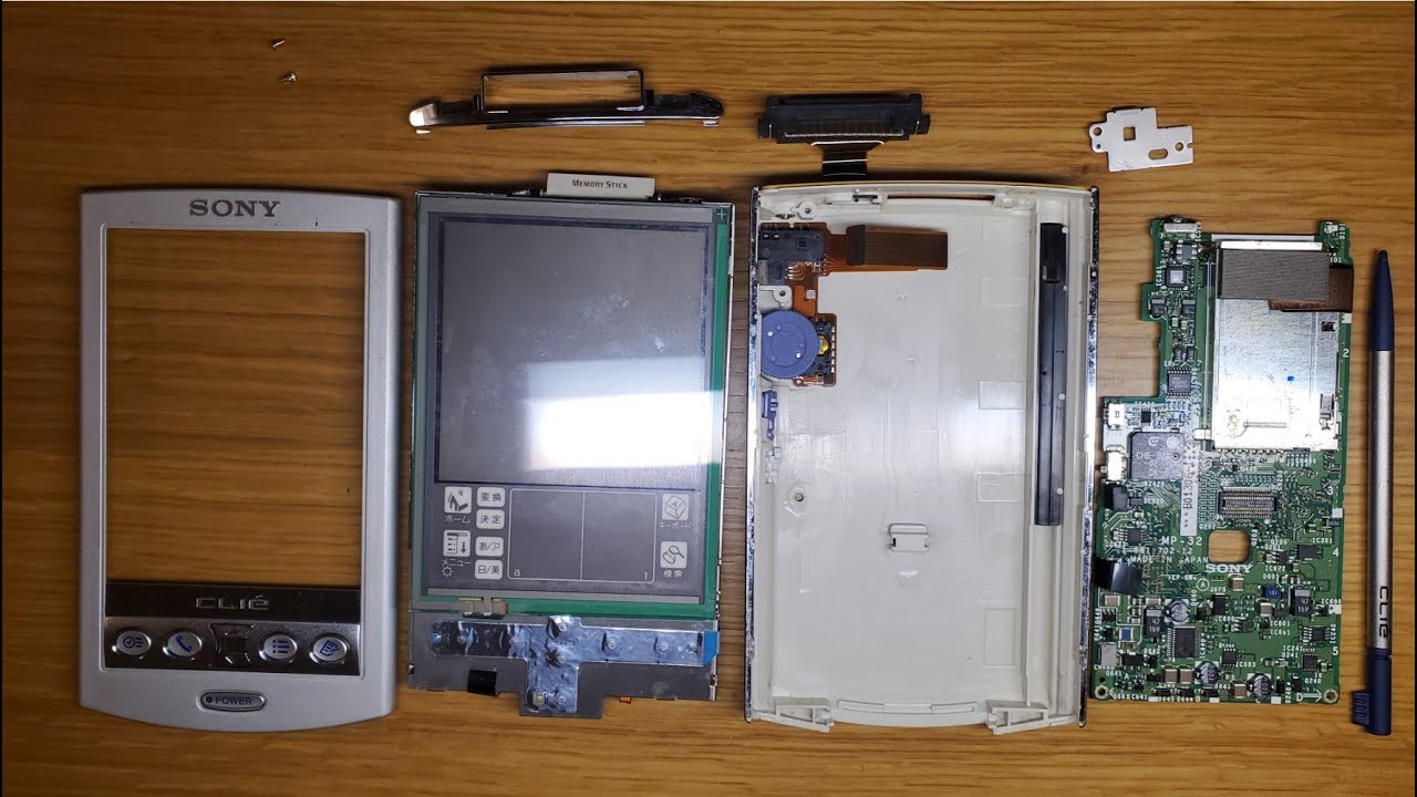 Sony Clie PDA disassembly and reassembly 2025