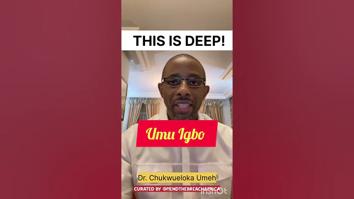 Umu Igbo, we are spiritual people..our Omenala is not barbaric as we were indoctrinated.