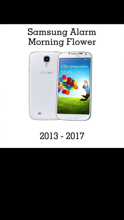 Samsung Alarm Morning Flower 🌸
