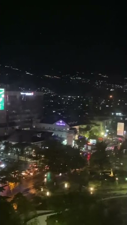 Indahnya Kota Bandung Malam Hari