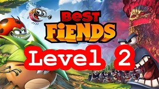 Best Fiends - Level 2 - Waldsrand - Lösung Solution Walkthrough