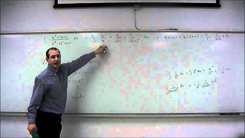 Dr. Incognito teaches math- partial fractions with a repeated linear factor