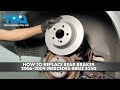 How to Replace Rear Brakes 2006-2009 Mercedes-Benz E350