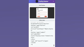 Multi Step Form #coding #programming #developer #css #html #umservicesofficial #javascript