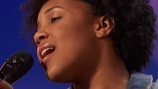 Jayna Brown Get's louis tomlinsons Golden buzzer | Judge Cuts 4 | America's Got Talent 2016 | Ep. 11