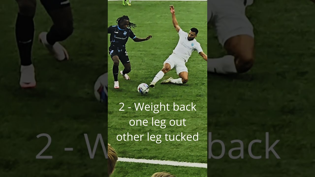 How To Slide Tackle 