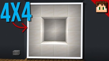 The 4X4 VAULT DOOR! [Minecraft Bedrock 1.21] Tutorial