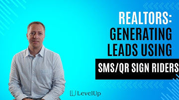 How Realtors can generate Leads using QR/SMS Sign Riders