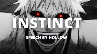 Hollow Ichigo 💀 - INSTINCT || Bleach Anime || Reiatsu_Editz || Big 3 || Instinct Full Speech. Resimi