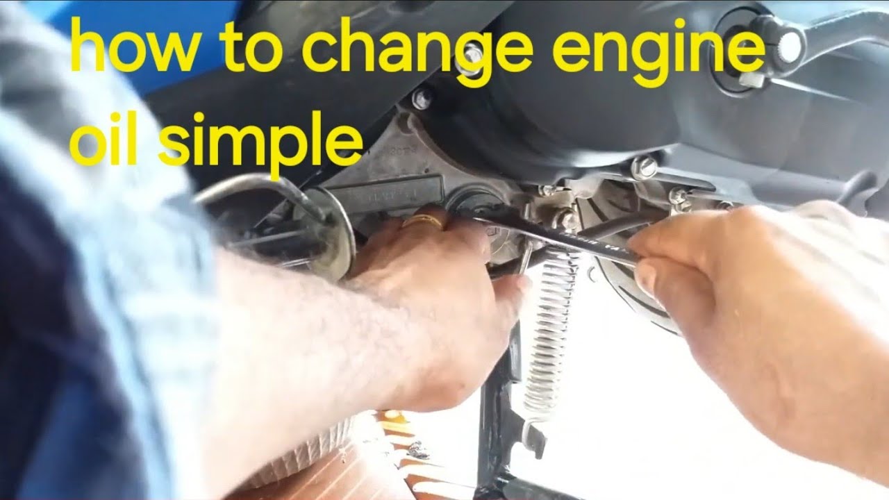 how to change engine oil  in yamaha fascino#fascino oil change#fascino