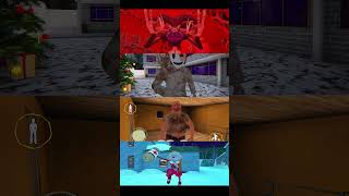 NIGHTMARE GATE VS ENDLESS FEARS VS THE TWINS BOB VS SCARY DOLL #horror #scary #gaming #shorts