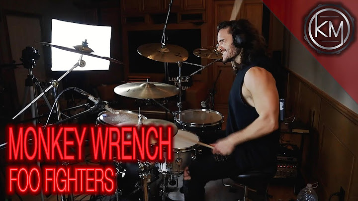 Monkey Wrench Drums version - Drums performance video thumbnail
