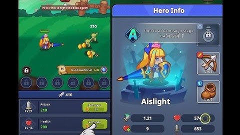 Monster Slayer Idle RPG Games - Gameplay walkthrough 1