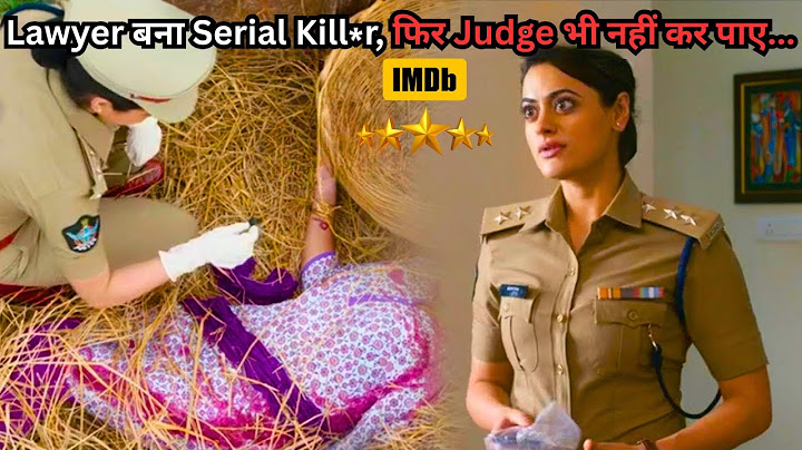 If Lawyer Become SeriaI KiIIer, How He Do & Escape ⁉️⚠️💥🤯 | South Movie Explained in Hindi