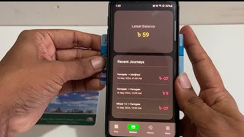 Rapid pass & MRT pass card balance check from your phone | MRT Buddy apps for check card balance