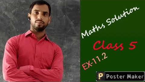 Viva Start up maths Solution class 5 Ex-11.2 By-SADDAM Sir