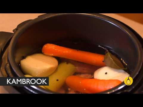 Chicken Stock Made in Kambrook's Pressure Cooker