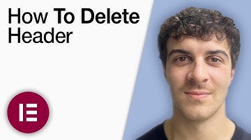 How to Delete Header in Elementor [2025 Full Guide]