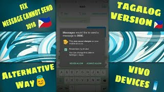 How to FIX Message Not Send - Tagalog Version (My Tutorial #1)