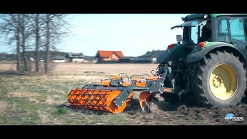 IMPLEMEX Deep soiler, deep ripping UGP-500H. John Deer 6330. Giluminis purentuvas