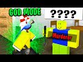Using god mode in murder mystery 2 roblox movie