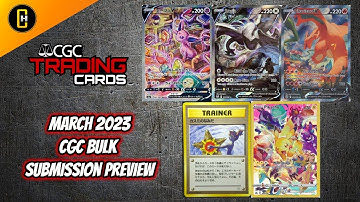 Hobby Central CGC Pokémon Bulk Grading Submission Preview! (March 2023)