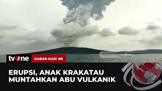 Gunung Anak Krakatau Erupsi, Muntahkan Abu Vulkanik | Kabar Hari Ini tvOne