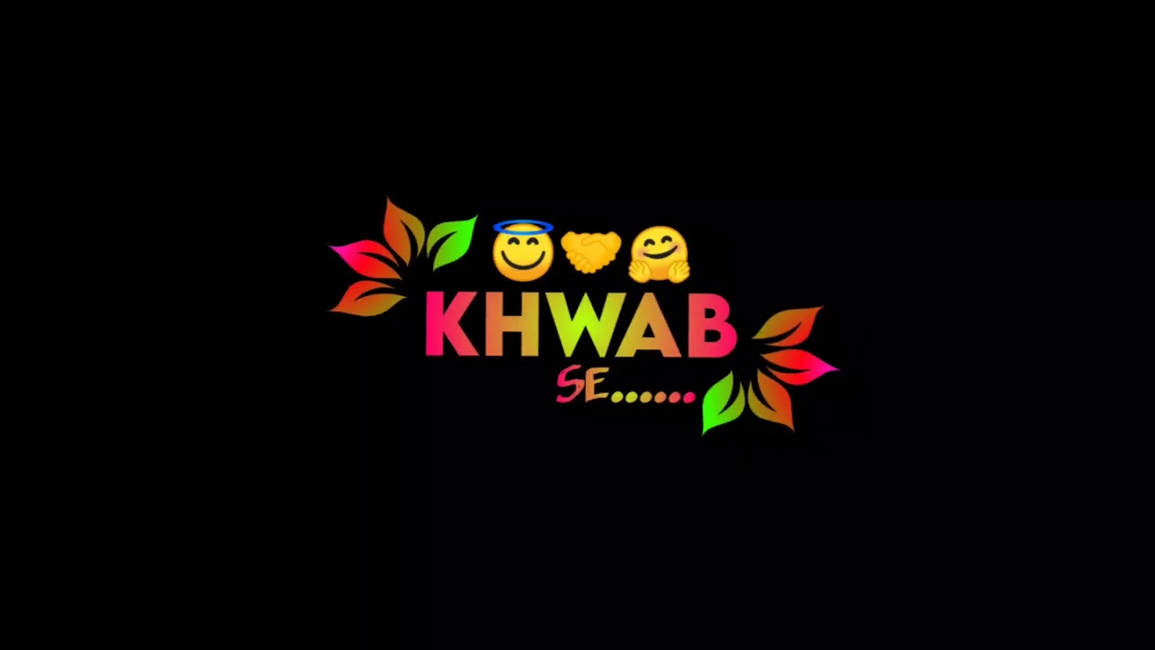 Jude Jo Tere Khwab Se WhatsApp Black Screen Leaf Status 🥰