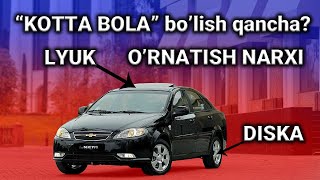 "KOTTA BOLA" bo'lish qancha?!/Gentra luk ochish/Gentra luk narxi/gentra diska narxi/gentra diska 17