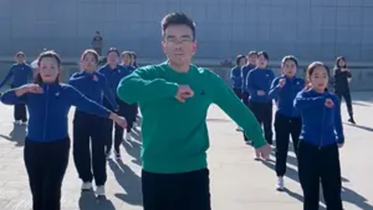 有氧健身操 全民健身在抖音 抖音有氧健身操 抖音全民健身计划 健身操