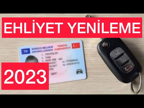 Eski tip sürücü belgesini yeni tip ehliyet ile değiştirmek 2023