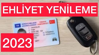 Eski tip sürücü belgesini yeni tip ehliyet ile değiştirmek 2023