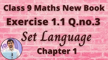 TN Class 9 Maths Set language Ex 1.1 Sum 3 AlexMaths
