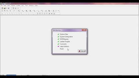 Fatak FBs Series Upload using 232 Serial Port