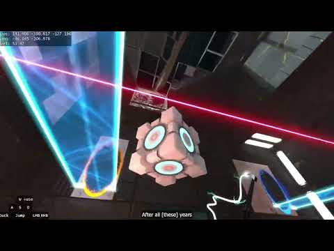 Portal 2 Speedrun Tutorial - Pull The Rug - 26/60