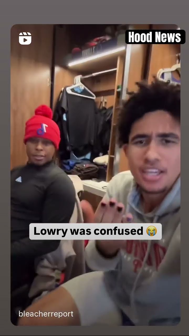 Lowry was confused #hoodnews #kylelowry #jaredmccain #tiktok #tiktokvideo #lol #76ers