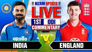 🔴Live: India vs England | 1st ODI | Live Cricket Score & Commentary screenshot 3