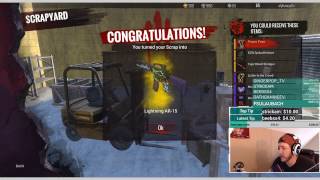 Lightning Ar-15 Skin From Scrapyard