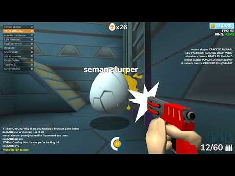 When the Aimbotter Doesn't Think He's Hacking | Shell Shockers