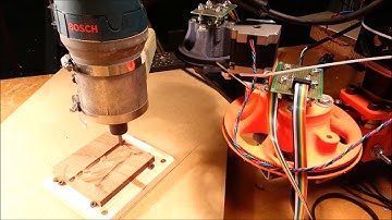 SCARA Arm 3D Contour Milling