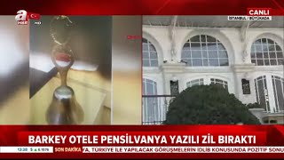 Eski Cia Ajanı, 15 Temmuzda Otele Pensilvanya Yazılı Zil Bıraktı A Haber A Haber