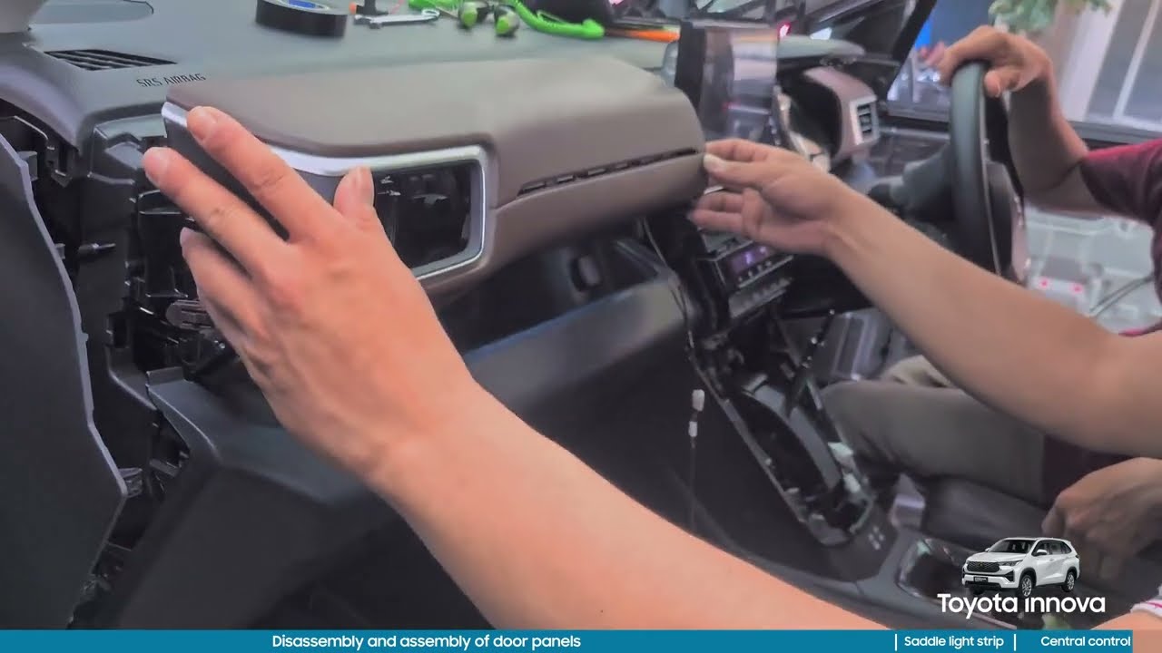 【CARDI D6】Toyota Innova Hycross / Zenxi OEM Ambient Light Installation Tutorial | Step-by-Step