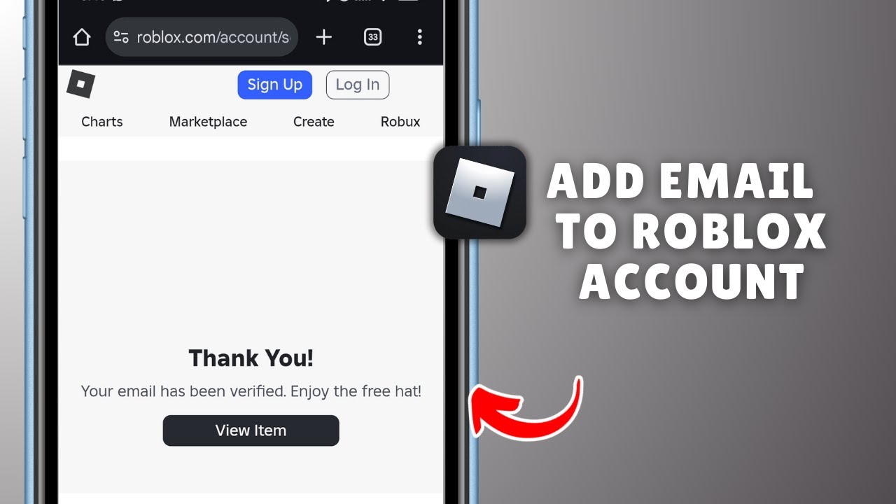 How to Add an Email to Roblox Account (Mobile 2025) - YouTube
