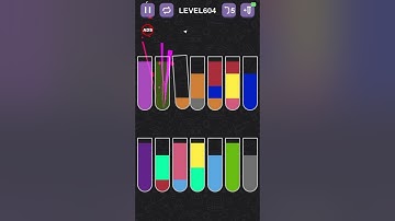 water_level_604 #watersortpuzzle #puzzle #game #sortpuzzle #color