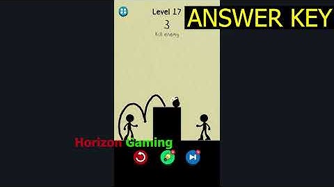 Draw to Save Stickman Puzzle LEVEL 17 - Gameplay Walkthrough Android IOS