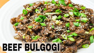 Easy Beef Bulgogi Recipe | How to Make Beef Bulgogi