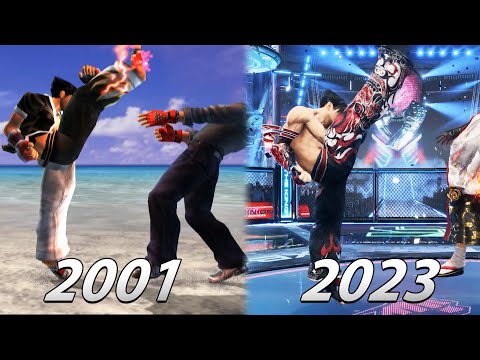 History of Jin's Hopkick Combo (Tekken 4 ~ 8)
